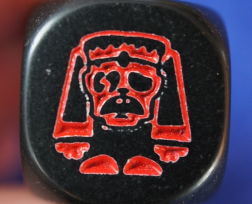 Czerwony pokurcz mono